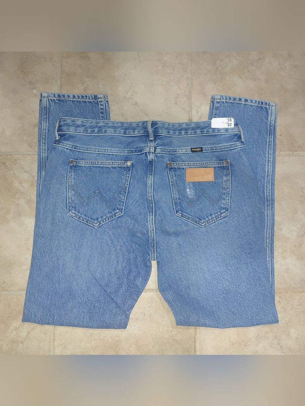 Wrangler Boyfriend Straight Leg Jeans